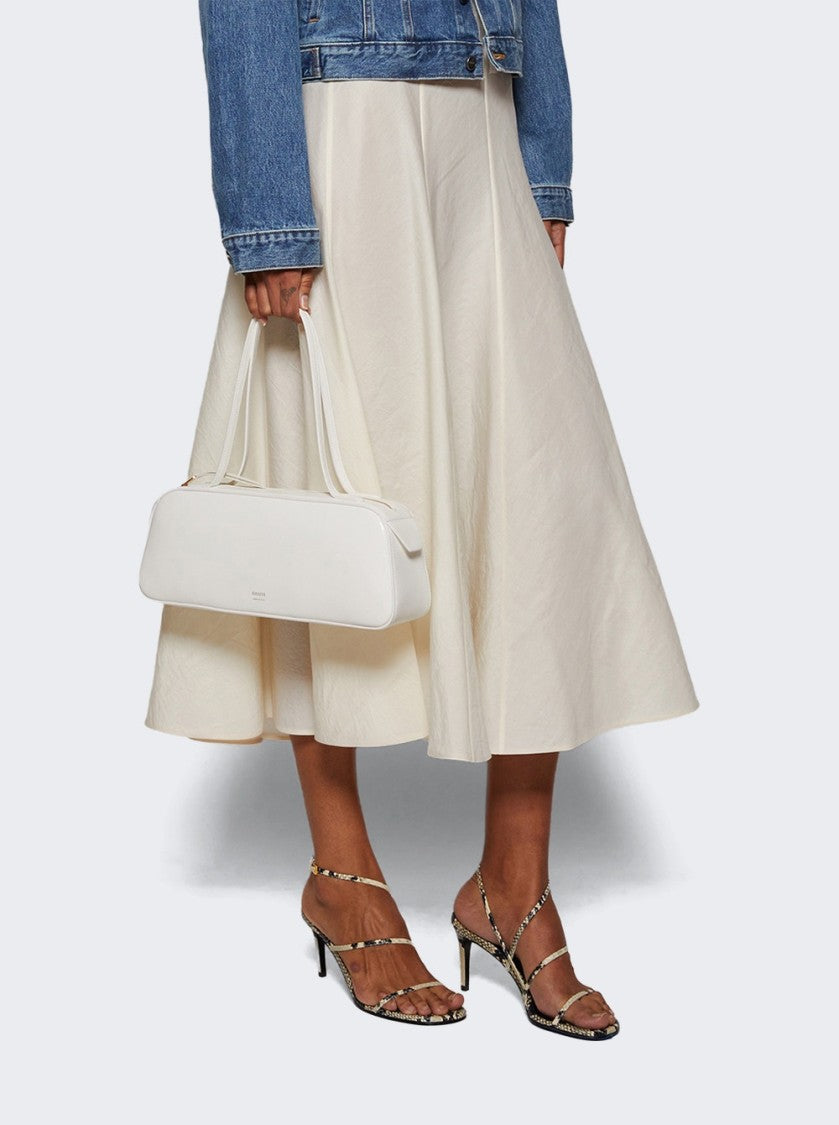 Khaite Simona Shoulder Bag Optic White