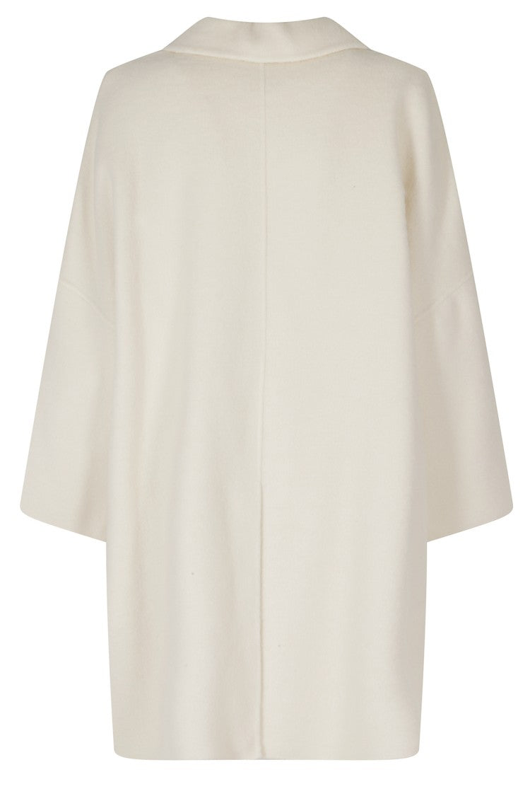 Semi Couture Butter Sigmund Boxy Notched Collar Virgin Wool Coat
