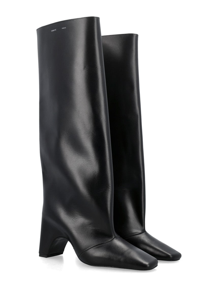 Coperni Bridge Knee High Leather Boot