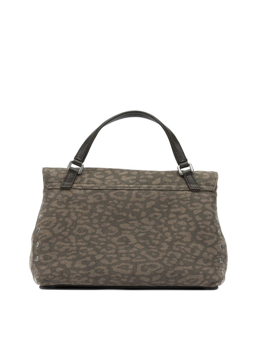 Zanellato Structured Shoulder Bag With Animal Print