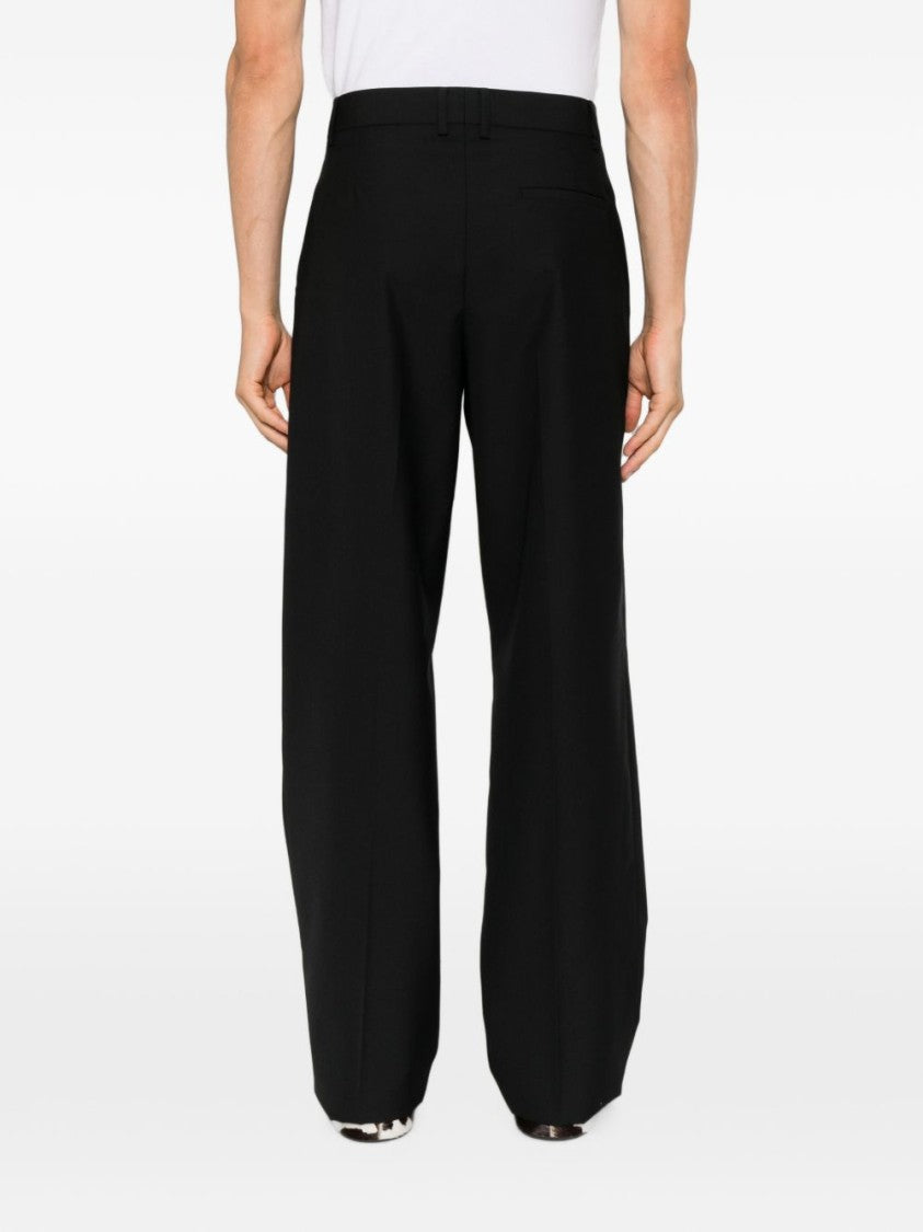Moschino Straight-Leg Trousers With Classic Waistband And Tailored Finish