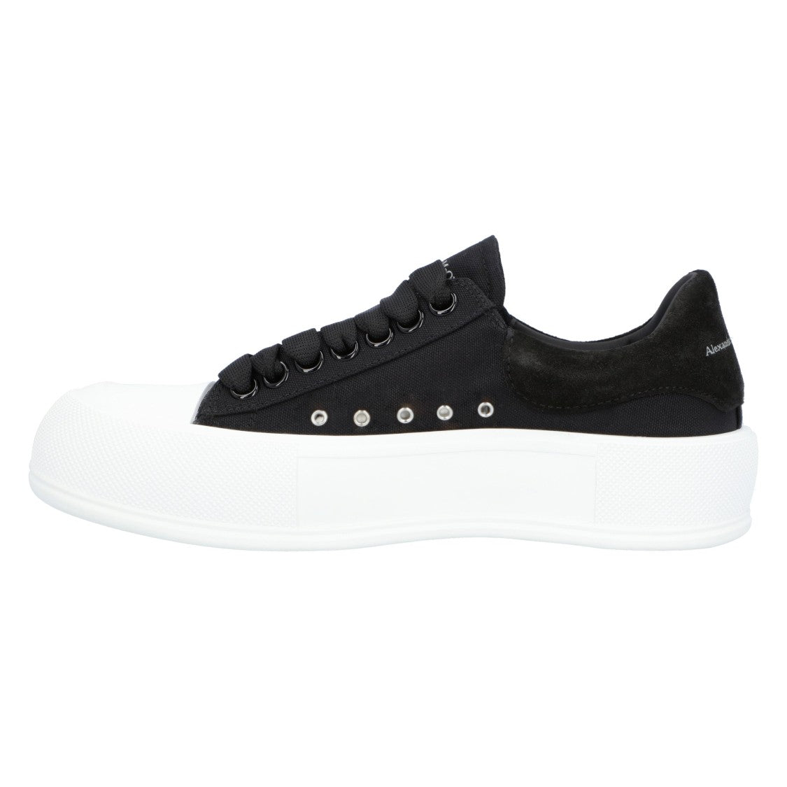 Alexander Mcqueen Plimsoll In Black