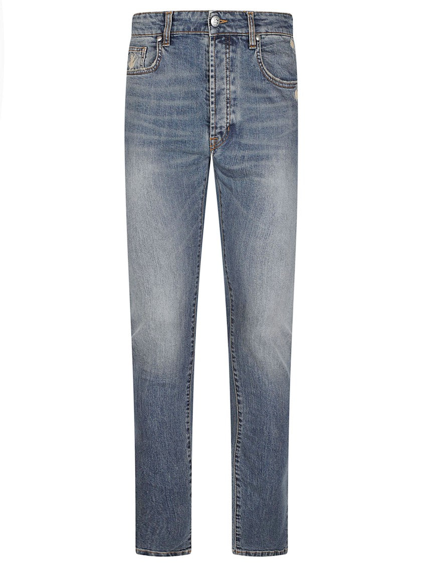John Richmond Istrion Iggy Classic Straight-Leg Denim Jeans