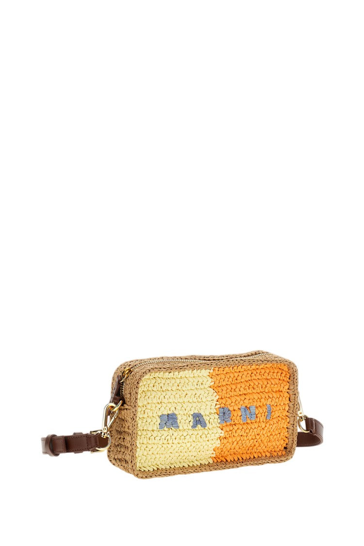 Marni Yellow Orange Seaside Camera Bag