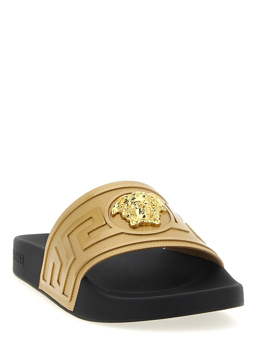 Versace 'La Medusa' Slides