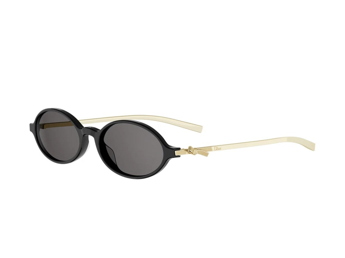 Dior Gold Cd40287i Round Sunglasses
