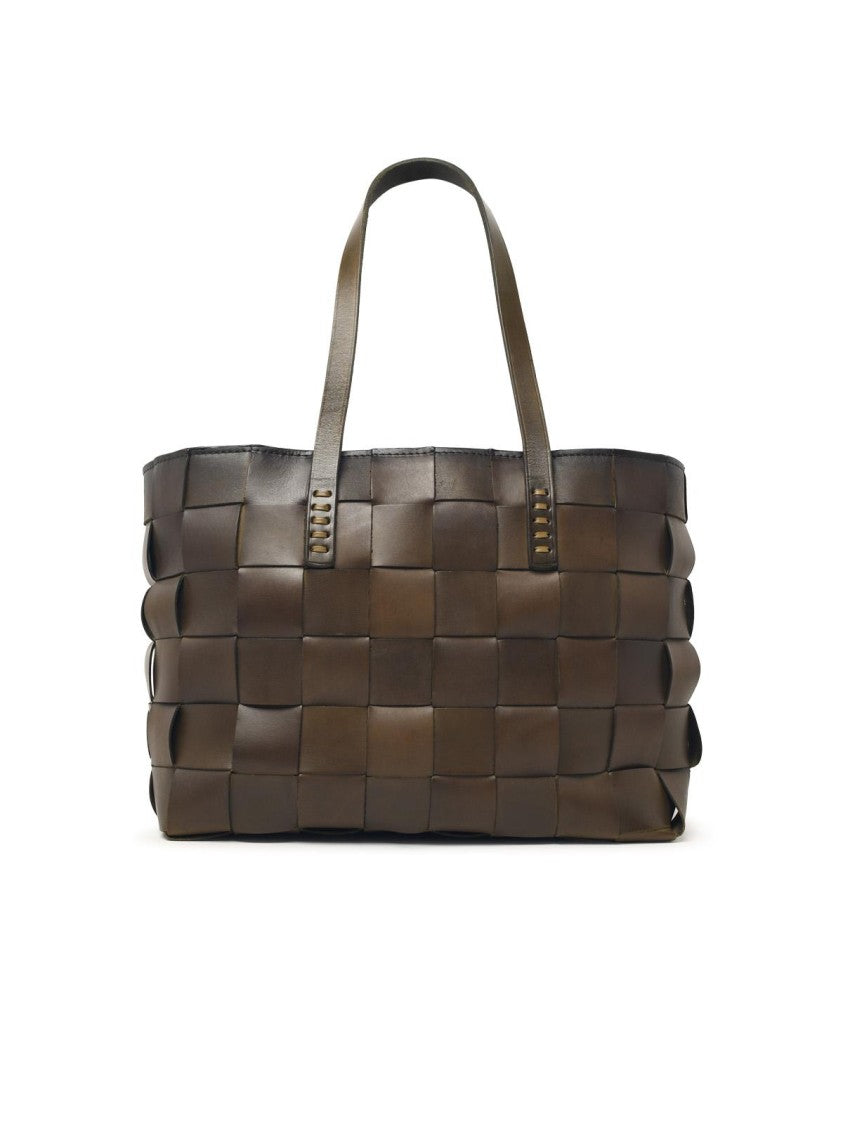 Dragon Diffusion 'Japan Tote' Khaki Leather Bag