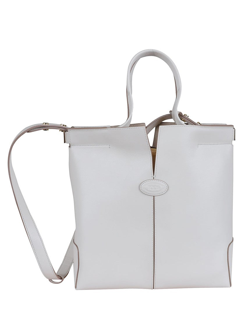 Tod's Structured Leather Shoulder Bag