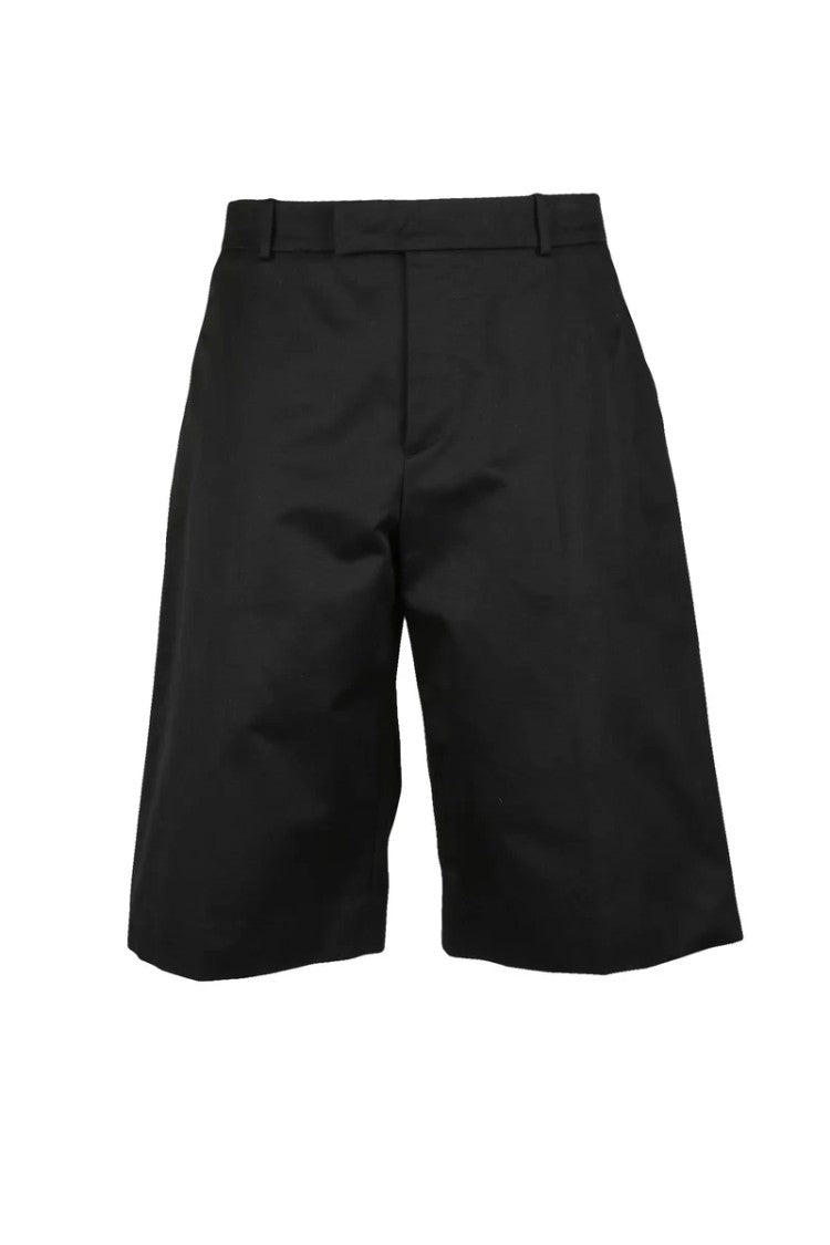 Alexander Mcqueen Cotton Shorts - Black
