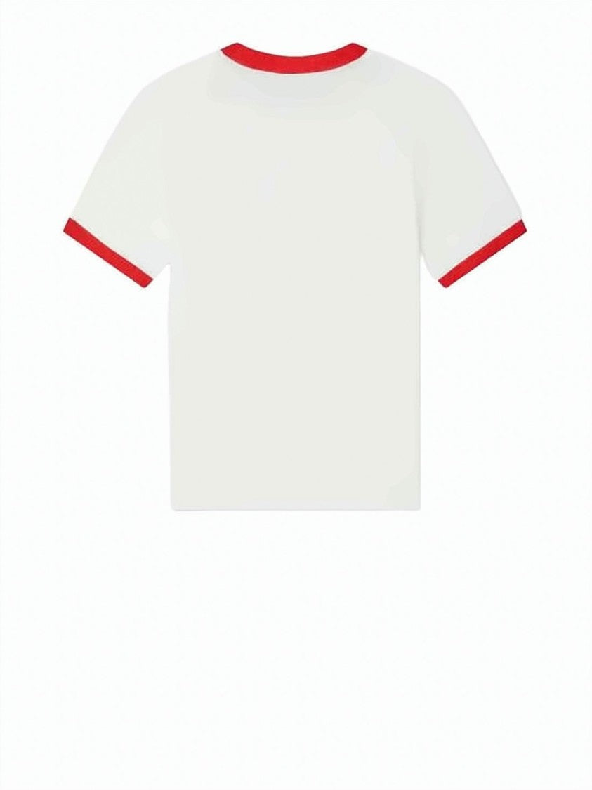 Kenzo Boxy Short-Sleeved T-Shirt With Contrasting Cuffs