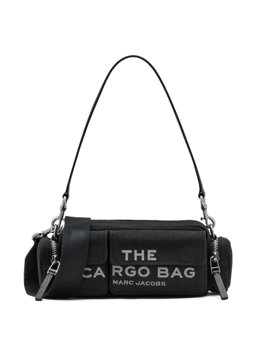 Marc Jacobs Cylindrical Cotton Shoulder Bag With Detachable Strap