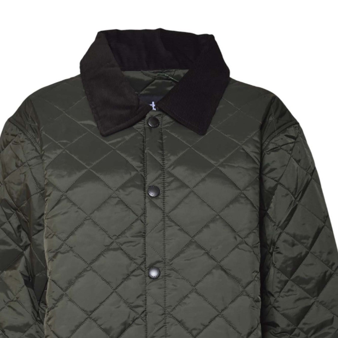 Barbour Quilted Casual Jacket With Contrasting Trim Detail