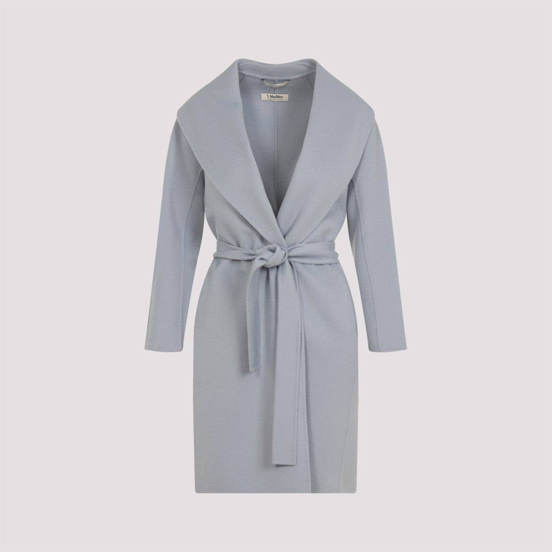Max Mara Cielo Wool Coat With Lapel Collar