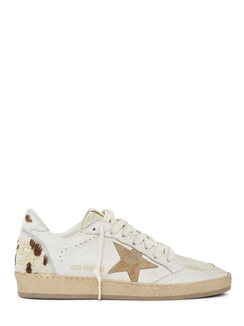 Golden Goose Ballstar Sneakers With Suede Star