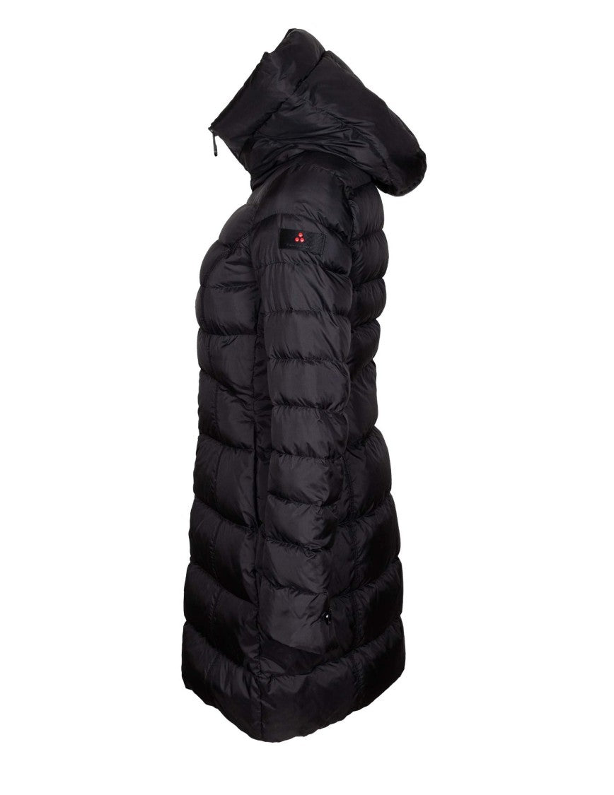 Peuterey Levaria Mqn Quilted Down Jacket In Recycled Polyester, Black