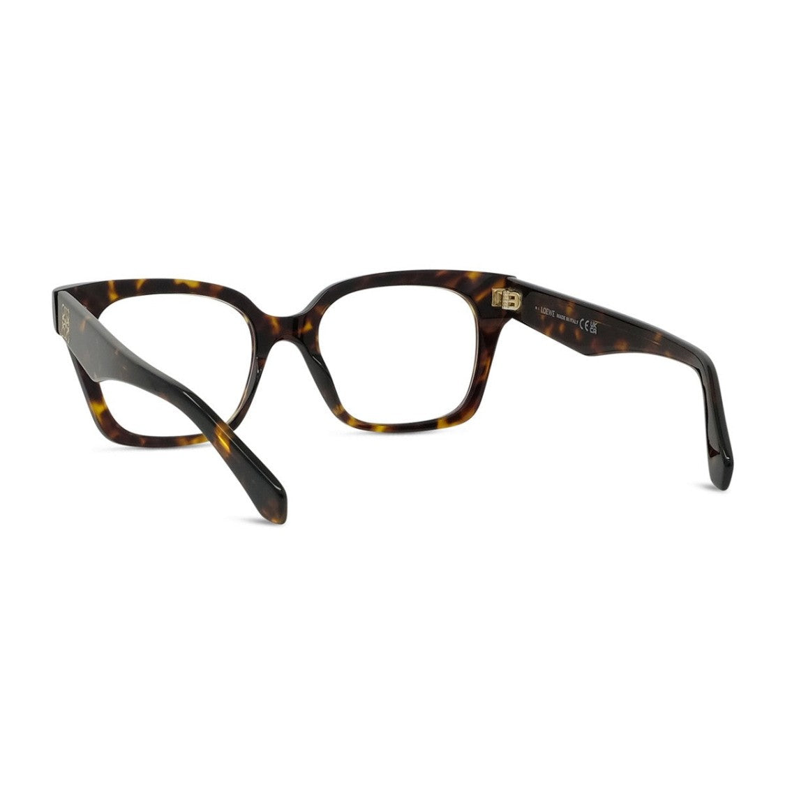 Loewe Havana Anagram Rectangular Acetate Glasses