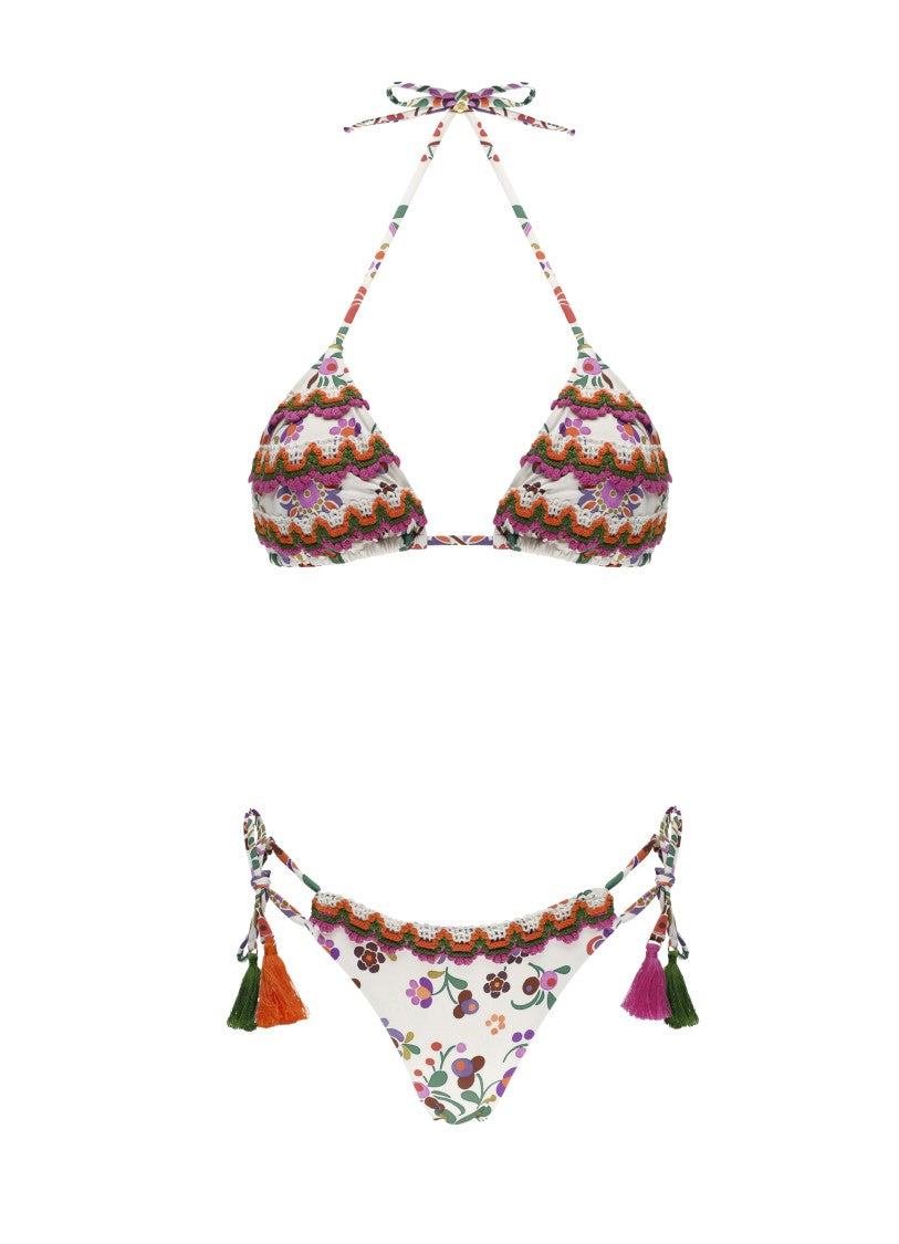 Miss Bikini Triangle Lace Bikini Set