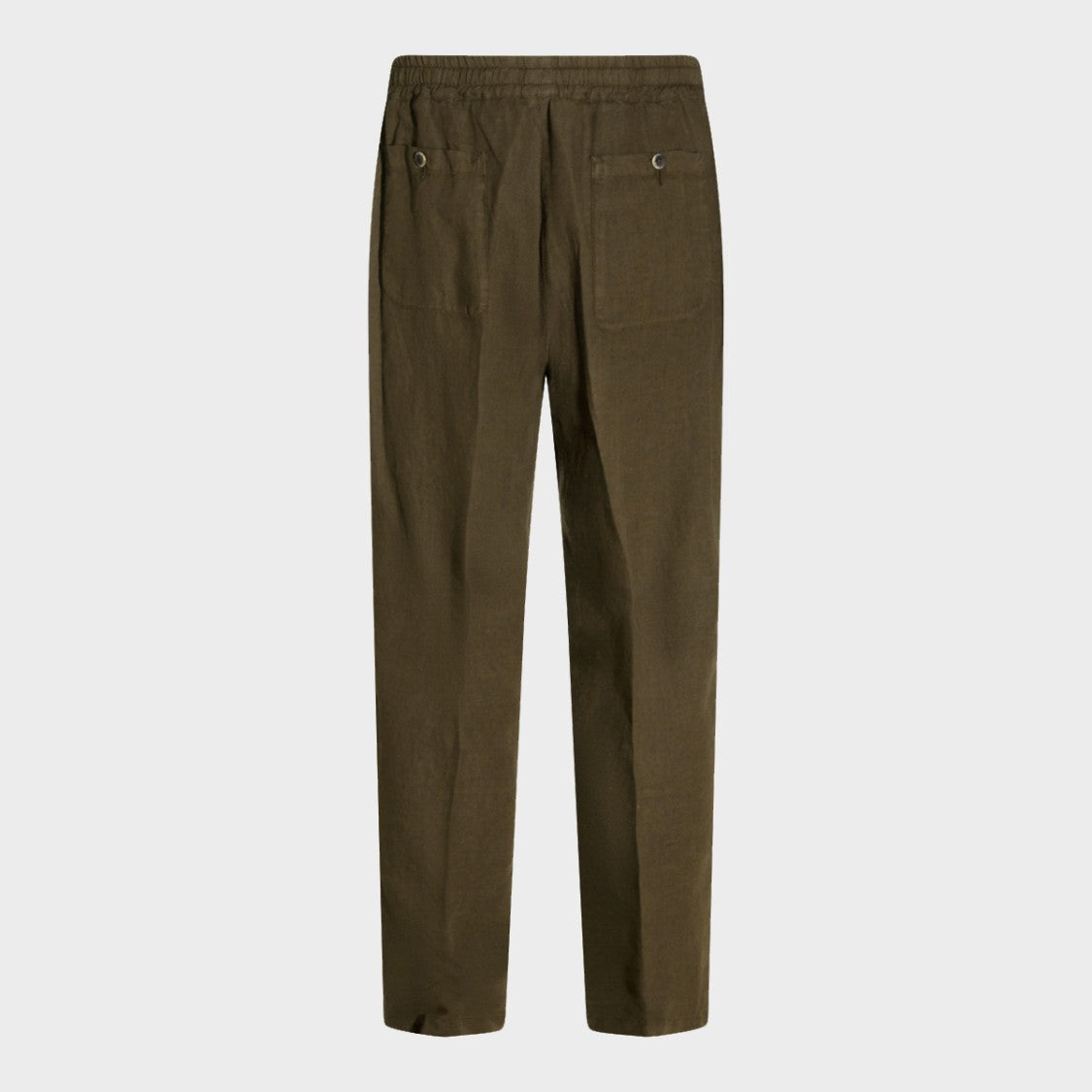 Altea Straight-Leg Trousers With Elastic Waistband