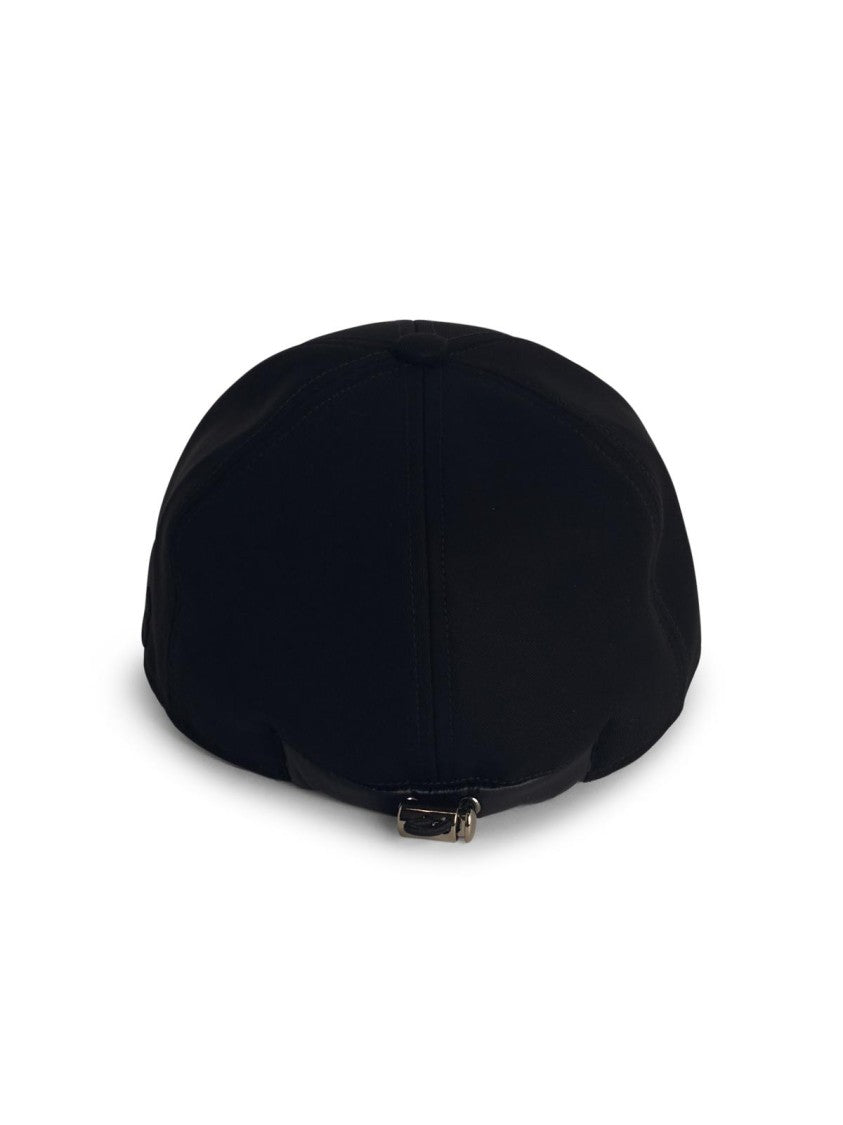 Sacai Black Cotton Cap