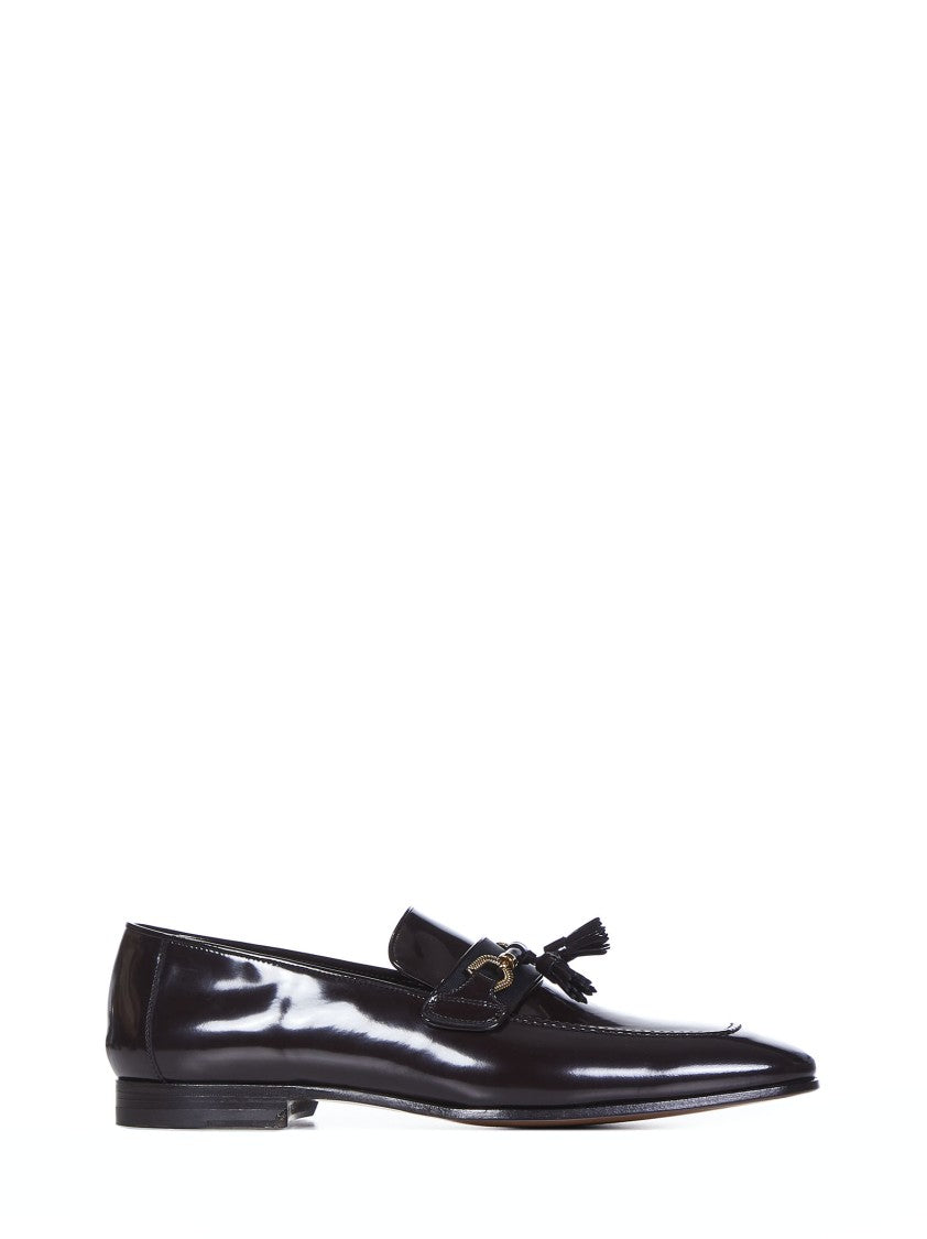 Tom Ford Brown Calfskin Leather Shoes
