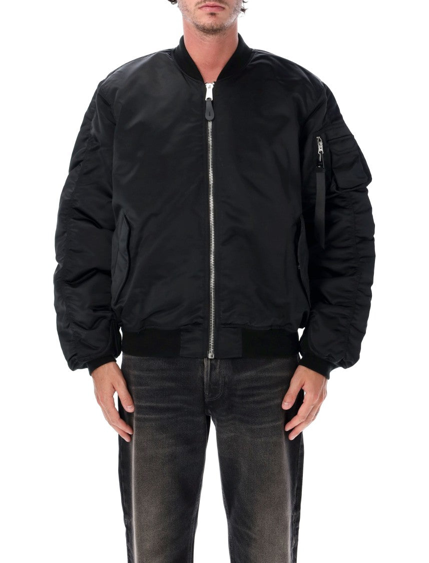 Alpha Industries Ma-1 Uv Thinsulate Flight Nylon Bomber Jacket