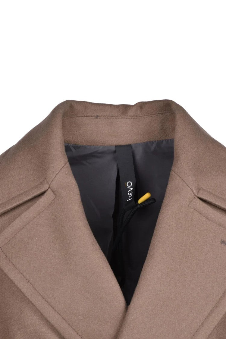 Hevo Unstructured Coat - Brown