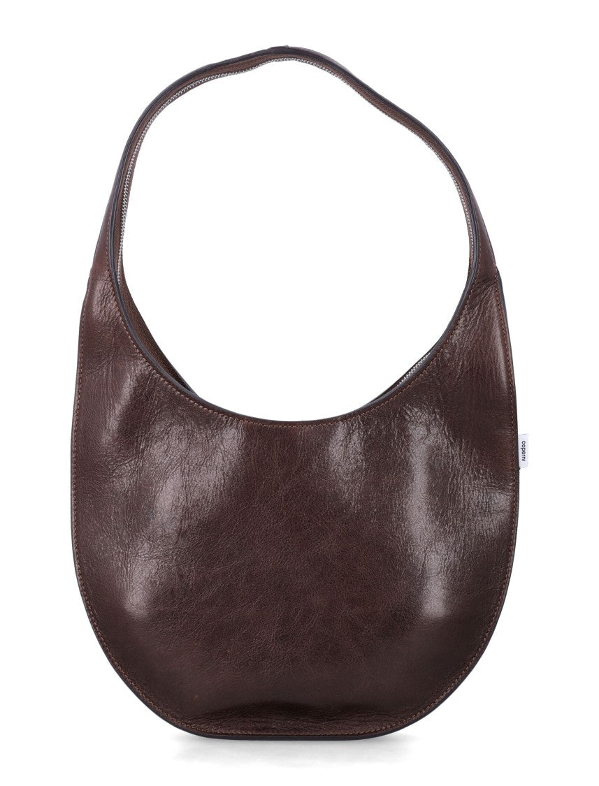 Coperni Crescent-Shaped Medium Brown Handbag