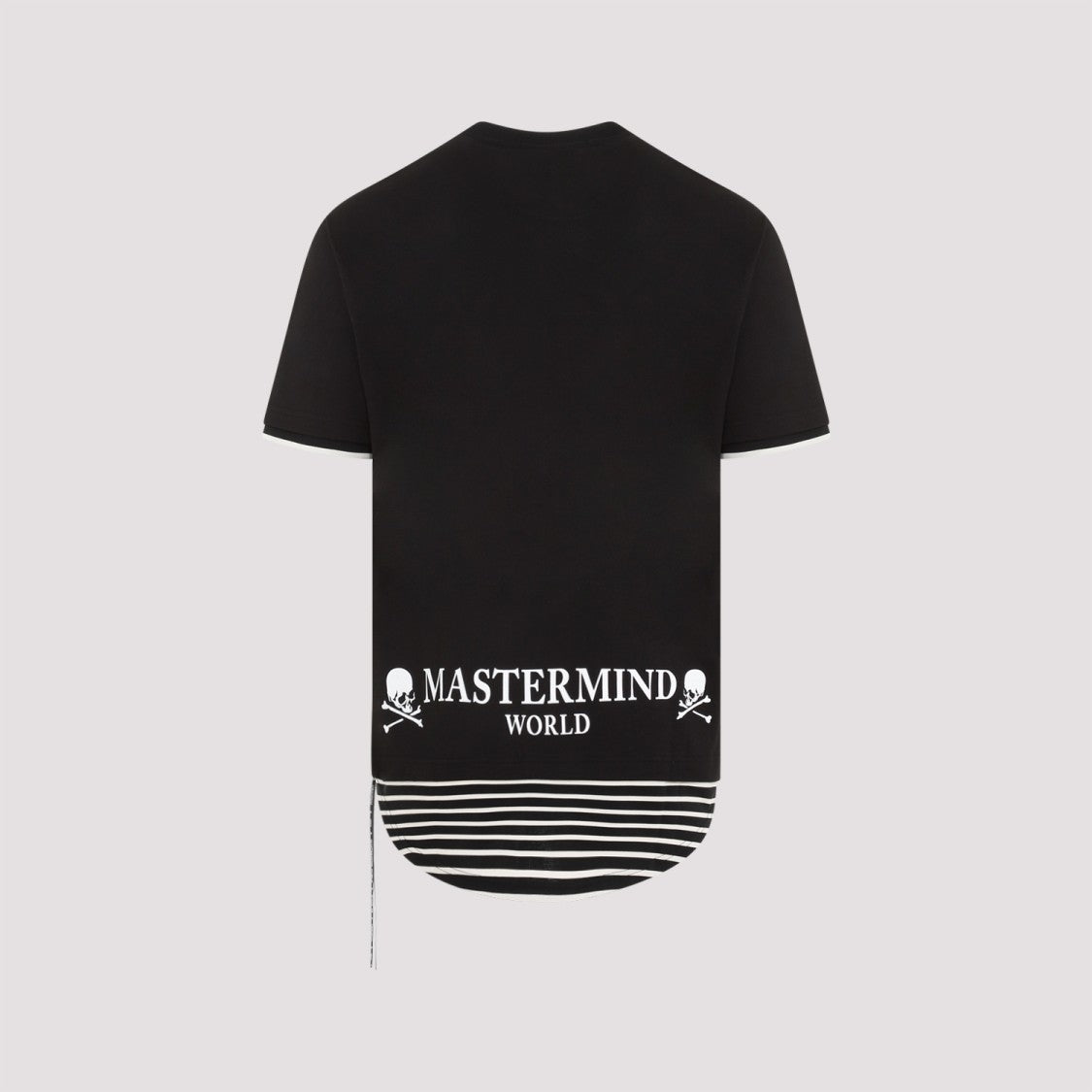 Mastermind World Layered Black Cotton T-Shirt
