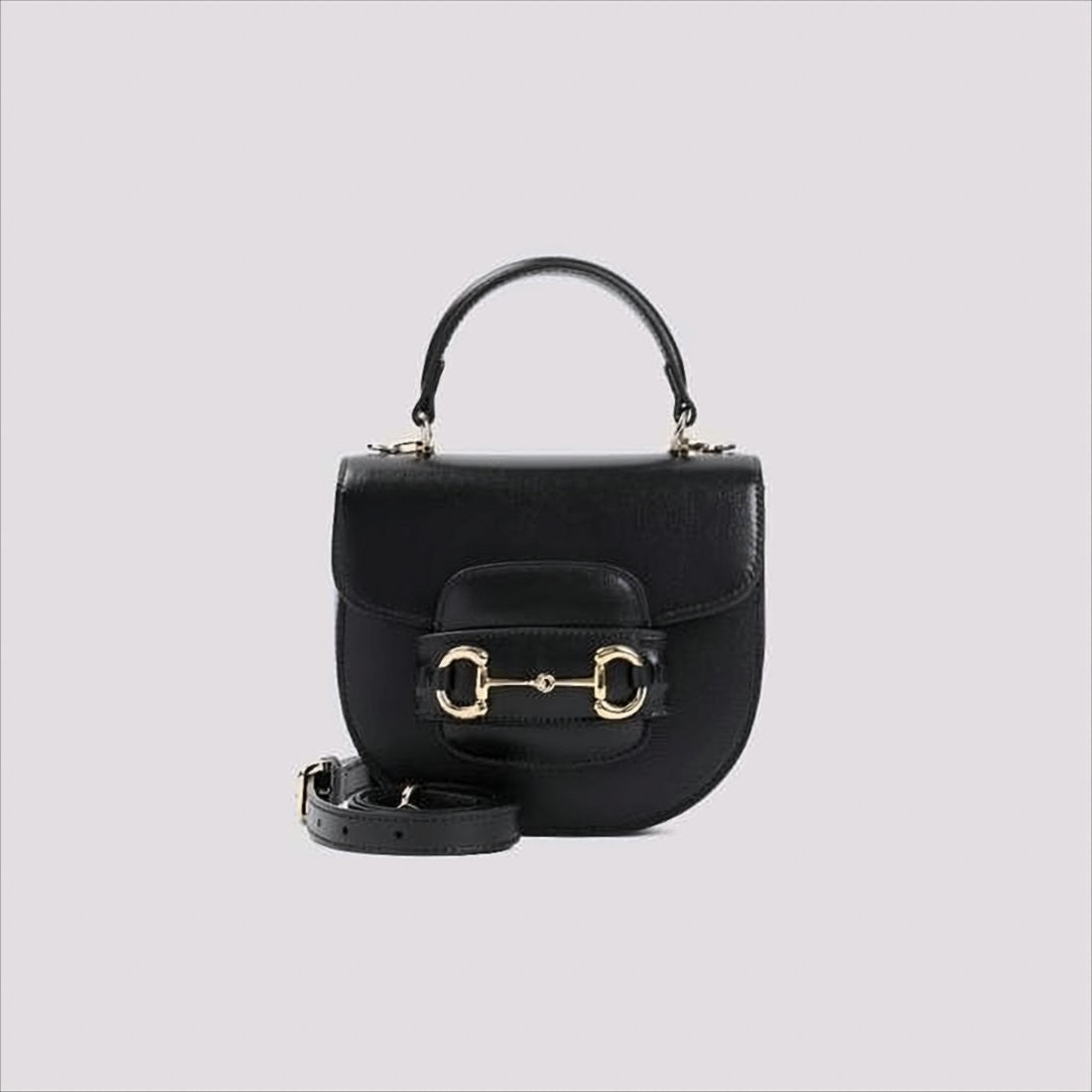 Gucci Leather Tote Bag With Structured Silhouette