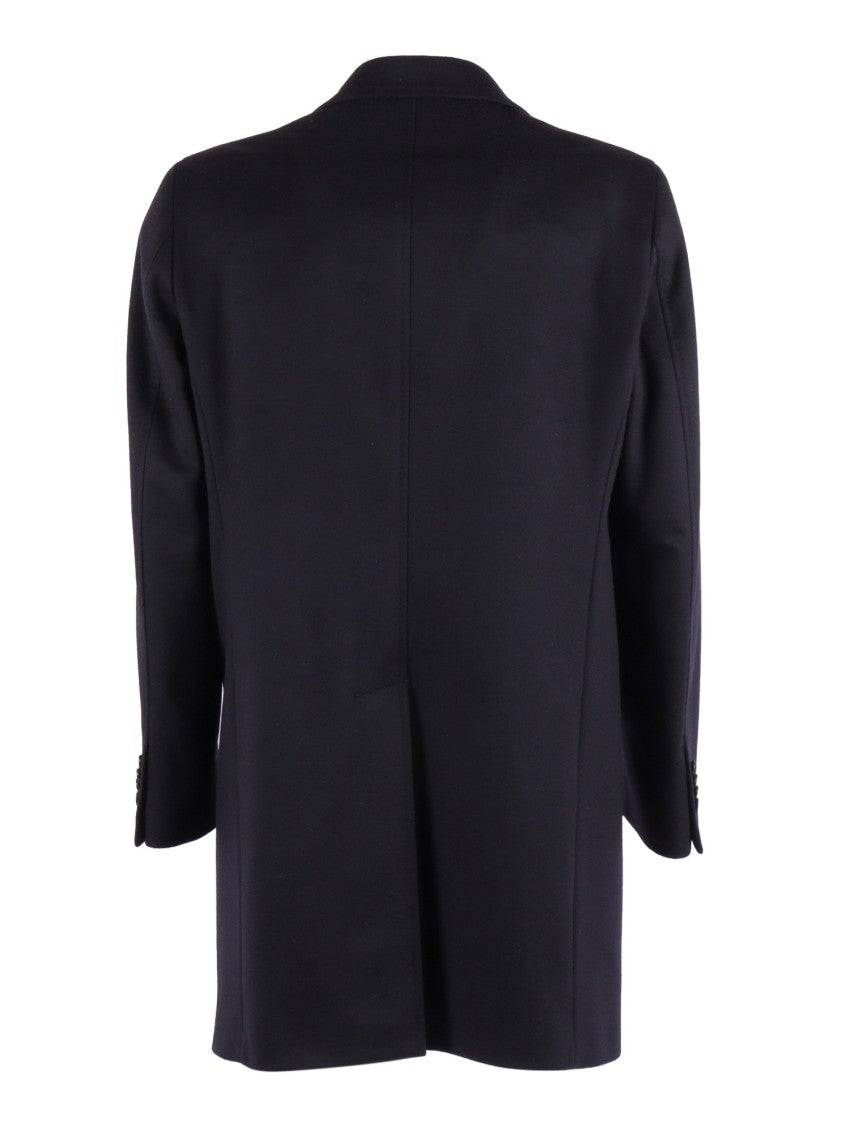 Breras Tailored Virgin Wool Overcoat With Structured Silhouette