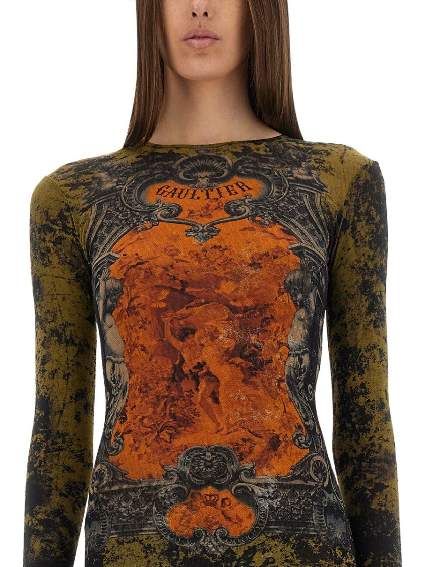 Jean Paul Gaultier "Médaillon" Catsuit