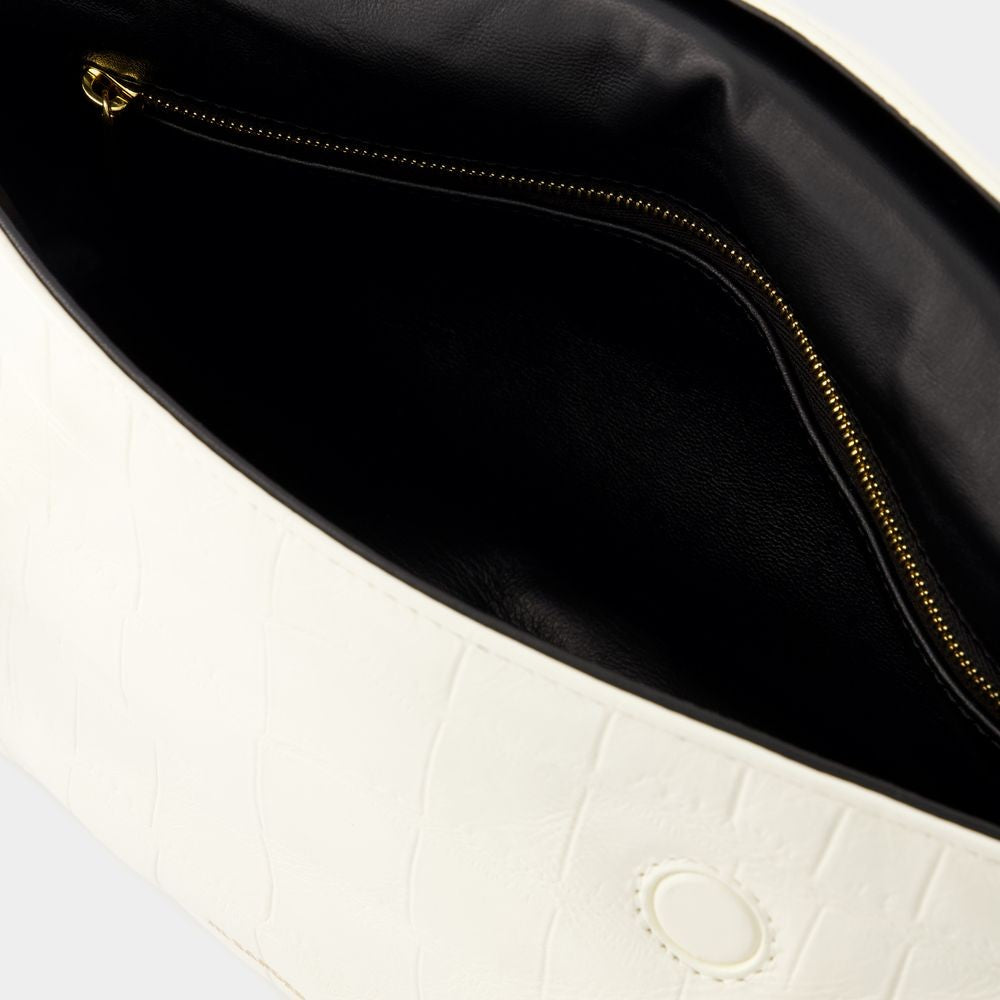 Jil Sander Knot Sm Shoulder Bag - Leather - Beige