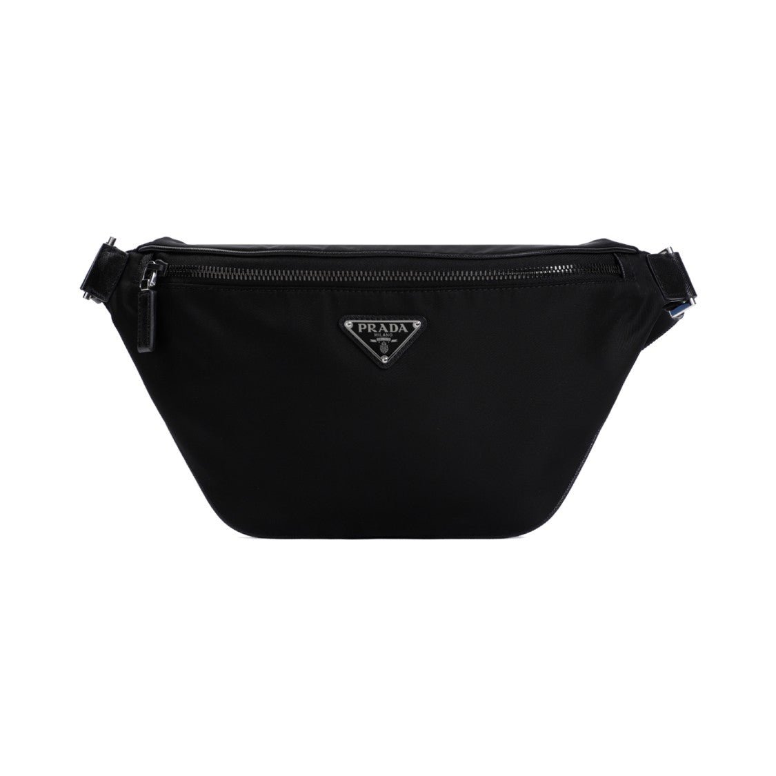 Prada Black Re-Nylon Belt Bag With Logo