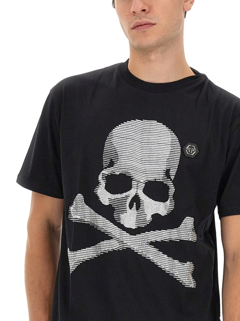 Philipp Plein Skull And Crossbones T-Shirt