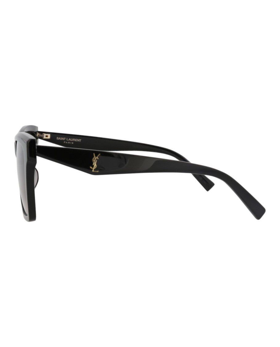 Saint Laurent Square-Frame Acetate Sunglasses With Gradient Tint