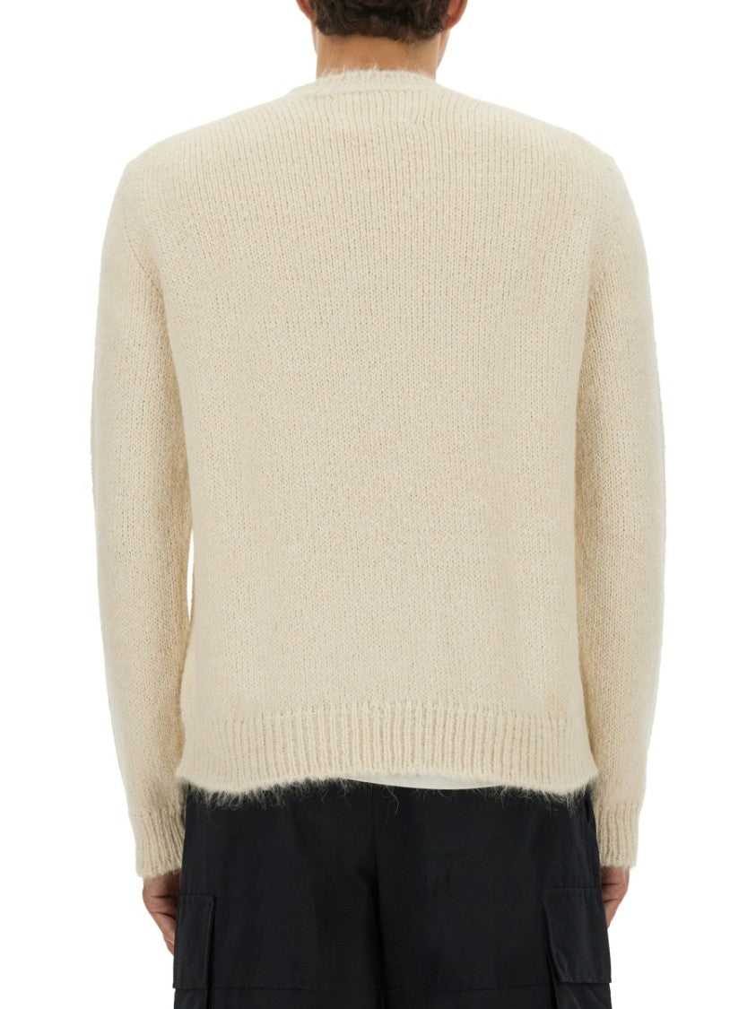 Jil Sander Relaxed Fit Alpaca Blend Sweater