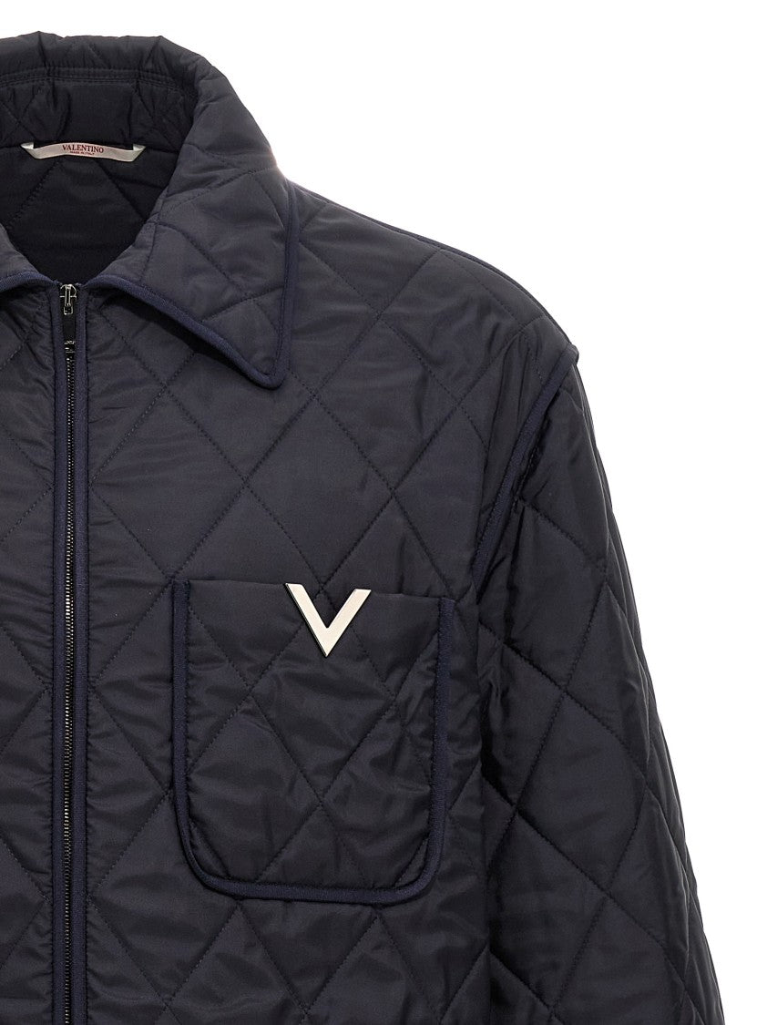 Valentino Garavani Quilted Nylon Jacket