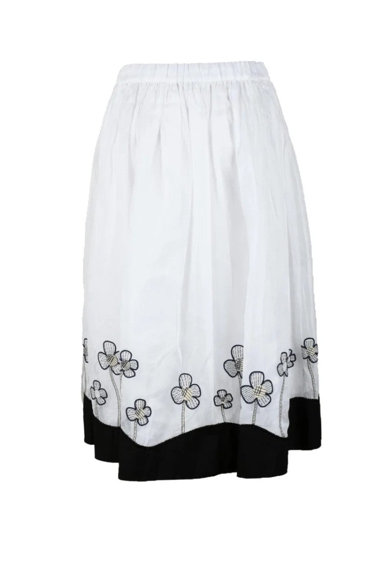 Jupe By Jackie Full Skirt - White