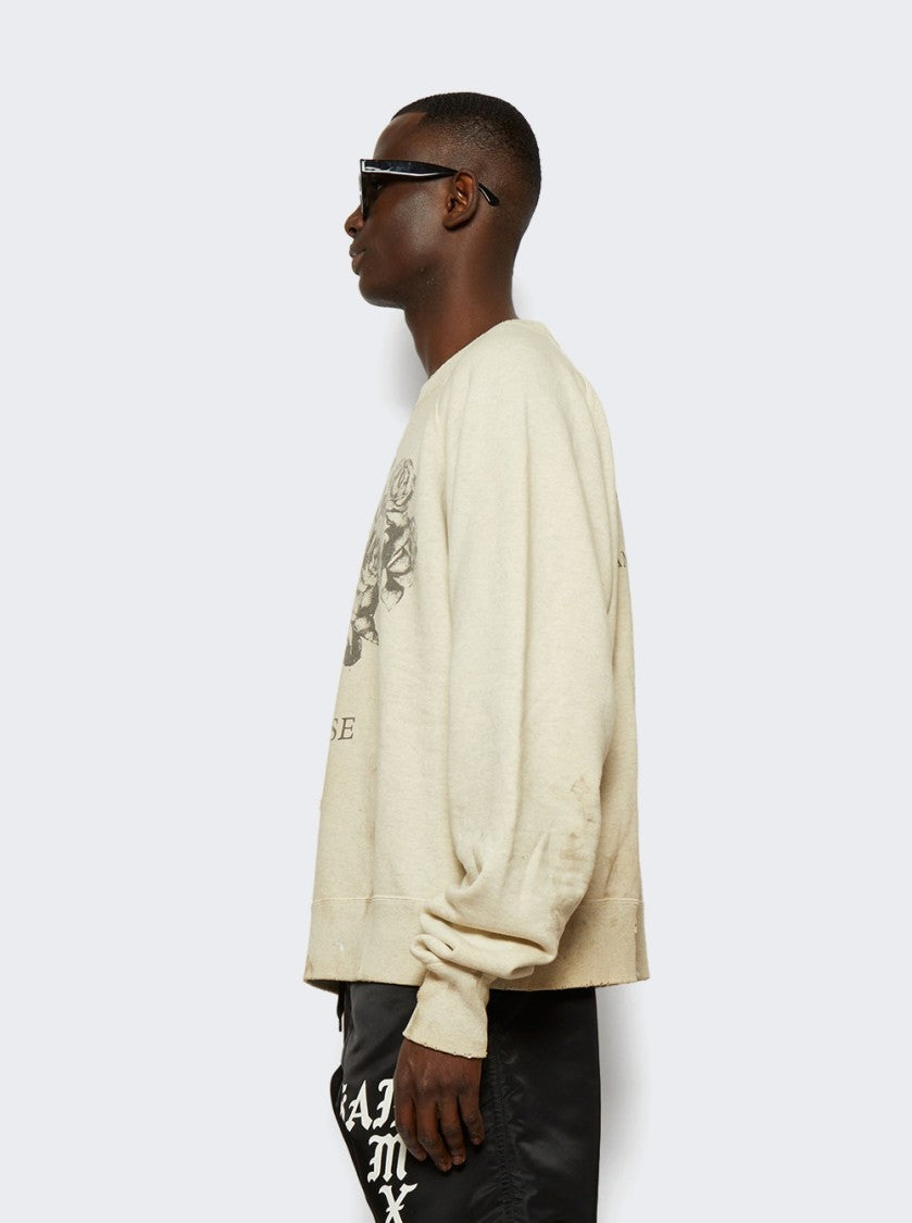 Saint Mxxxxxx Rose Crew Neck Sweatshirt