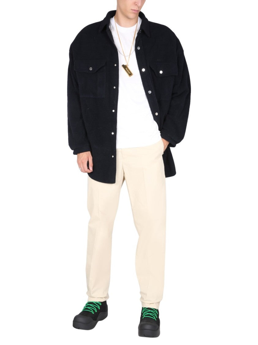 Ambush Padded Oversized Jacket With Classic Collar