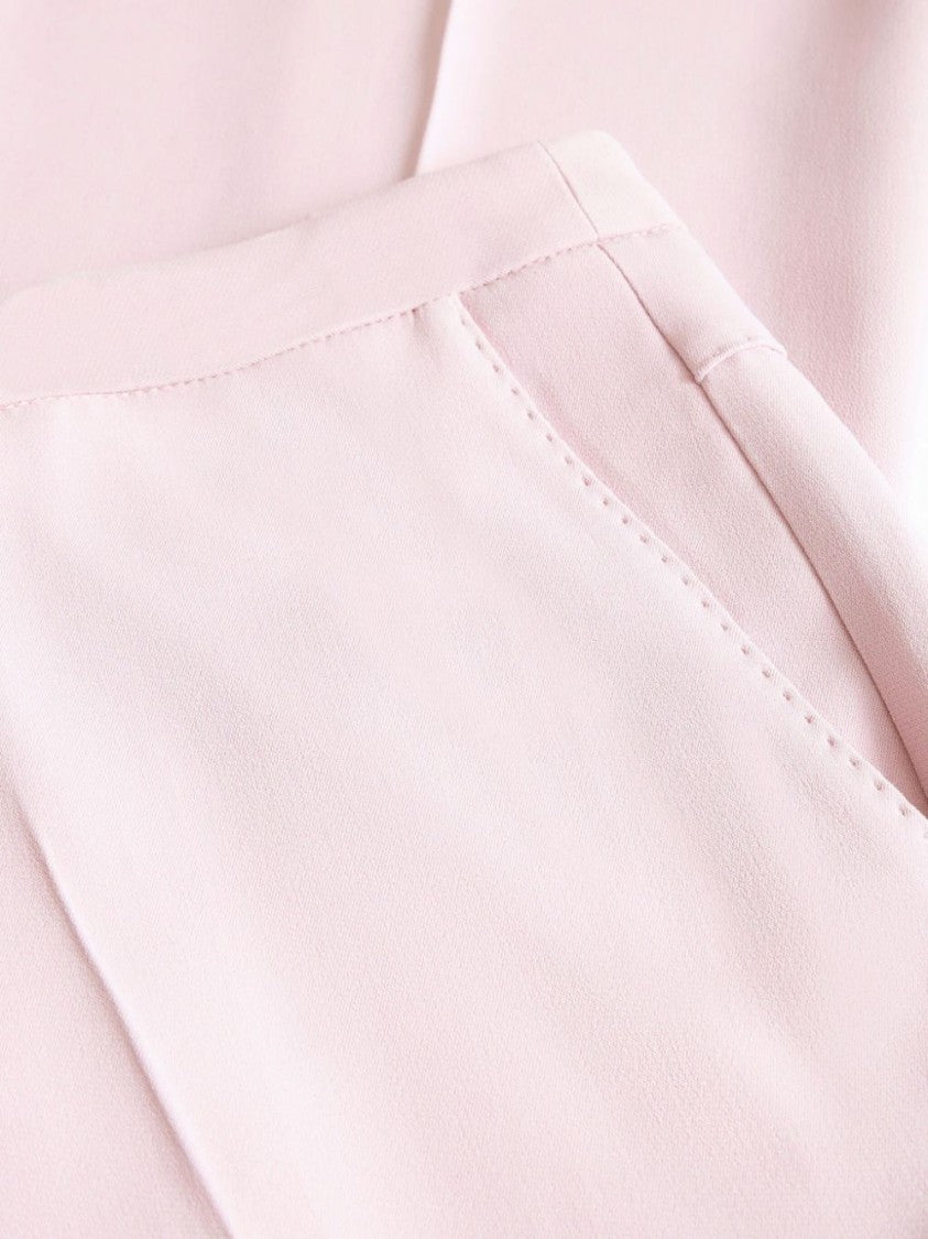 Etro Light Pink Stretch Cady Trousers