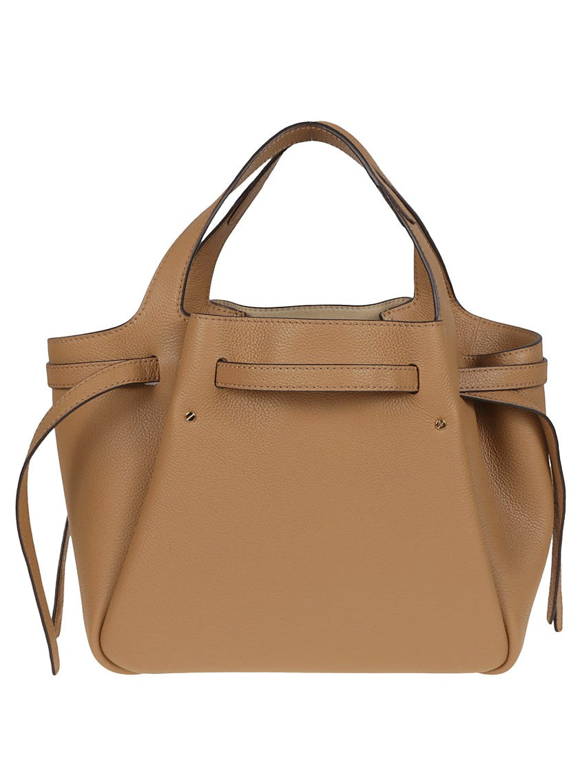 Tory Burch Romy Pebbled Satchel