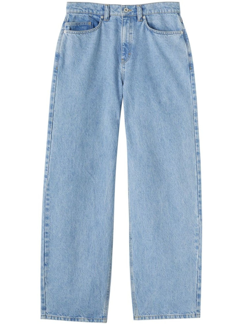 Axel Arigato Relaxed-Fit Light Blue High-Waisted Jeans