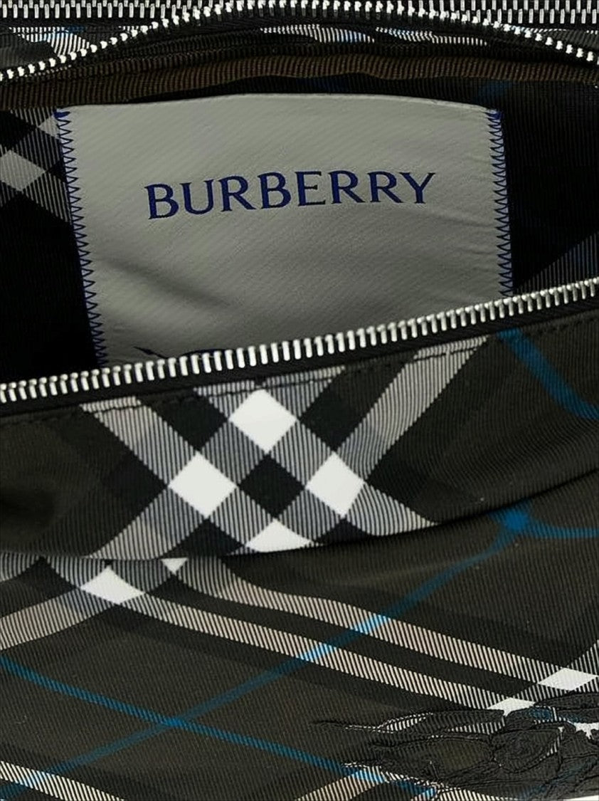 Burberry Rectangular Plaid Shoulder Bag