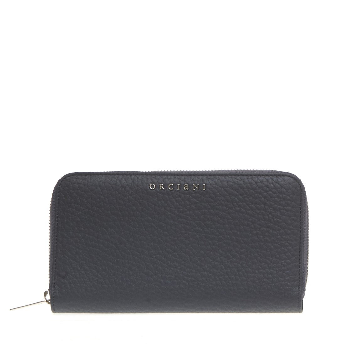 Orciani Gray Full Zip Wallet