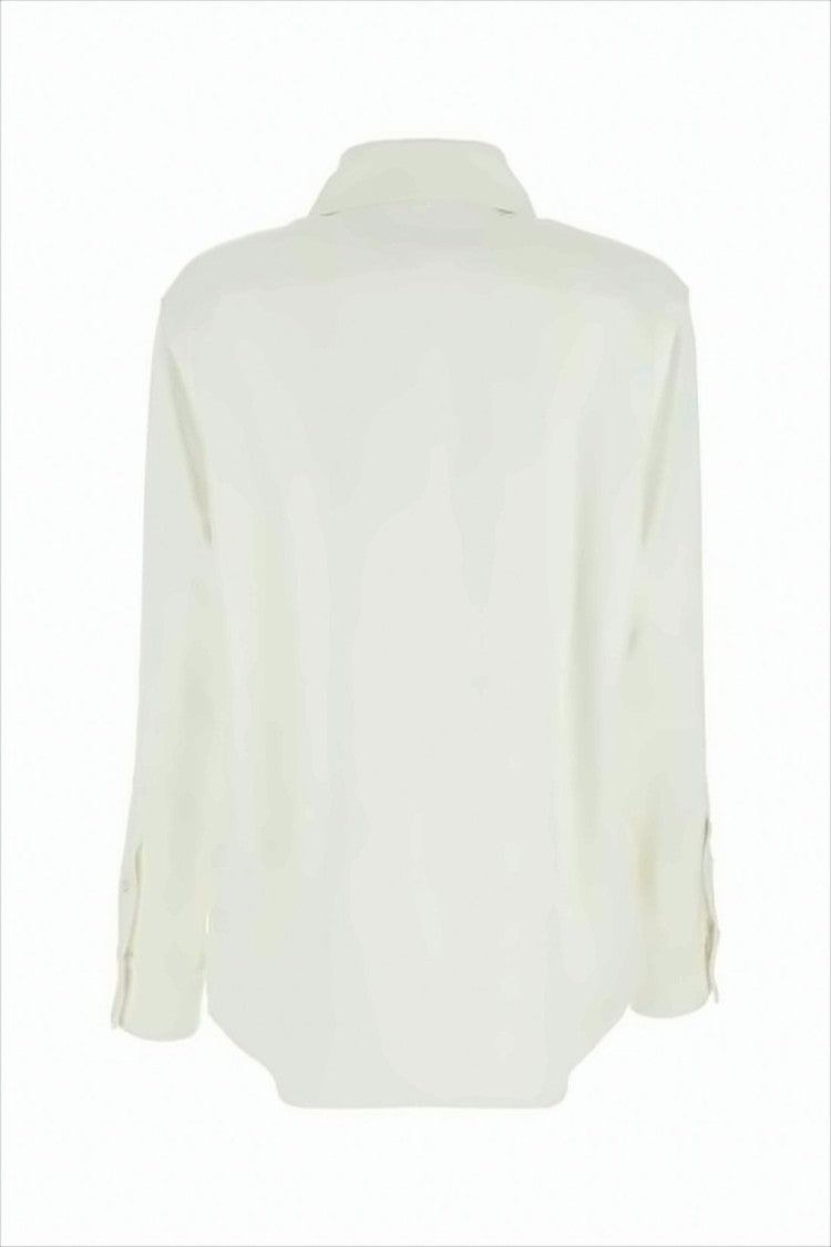 Bottega Veneta Silky White Button-Up Shirt