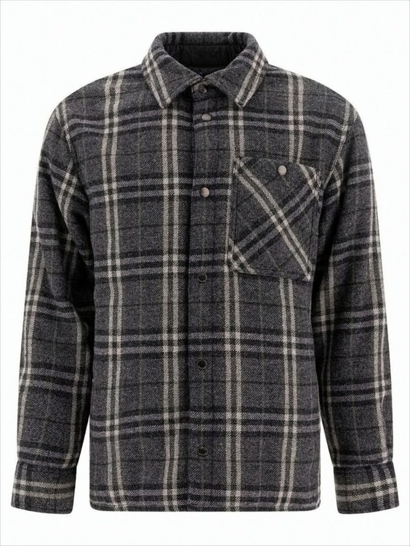 Burberry Classic Plaid Wool Jacket