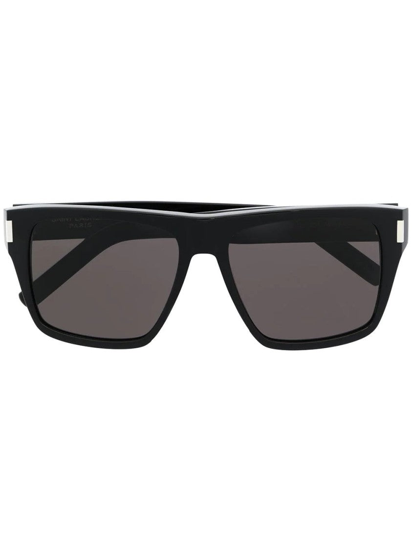 Saint Laurent Angular Black Sunglasses