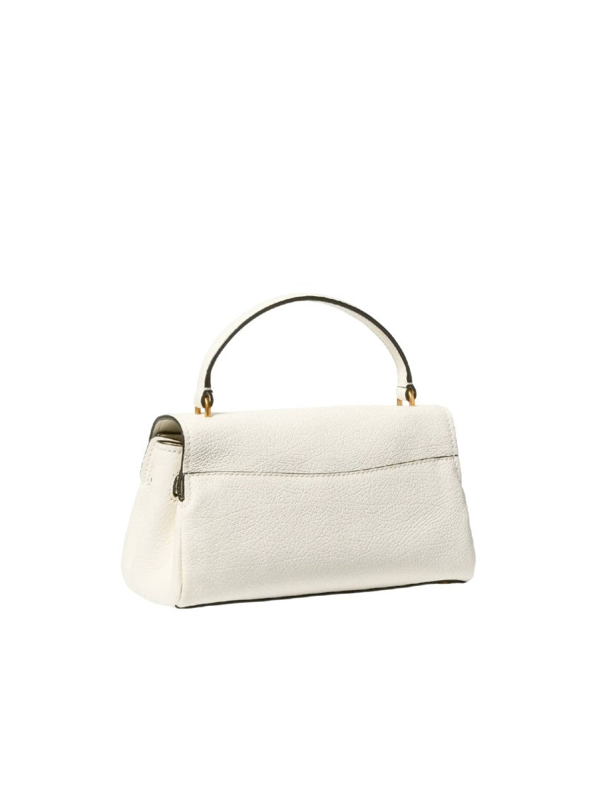 Michael Kors Elongated Rectangular Flap Shoulder Bag With Top Handle