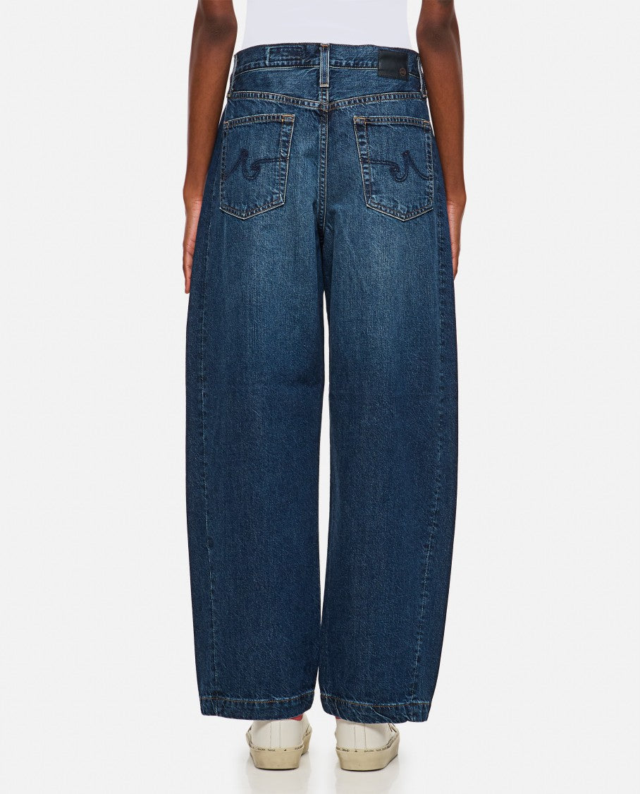 Ag Hattie Cropped High Rise Barrel